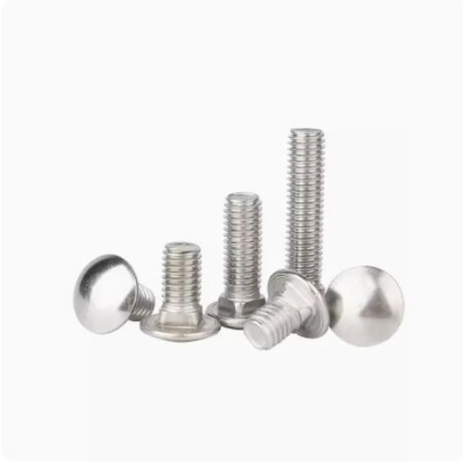 

DIN603 Cup Round Head Square Neck Bolts Carriage GB/T 12 M4/M5/M6/M8/M10/M12Stainless Steel304