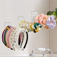 Clear Acrylic Wall Mounted Headband Storage Rack Minimalist Wall Display Shelf For Home Display Rack Hanger Holder Organizer 2