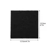 6pcs Household Trash Can Charcoal Filter Pads Deodorizer Smell Odor (Black) 4