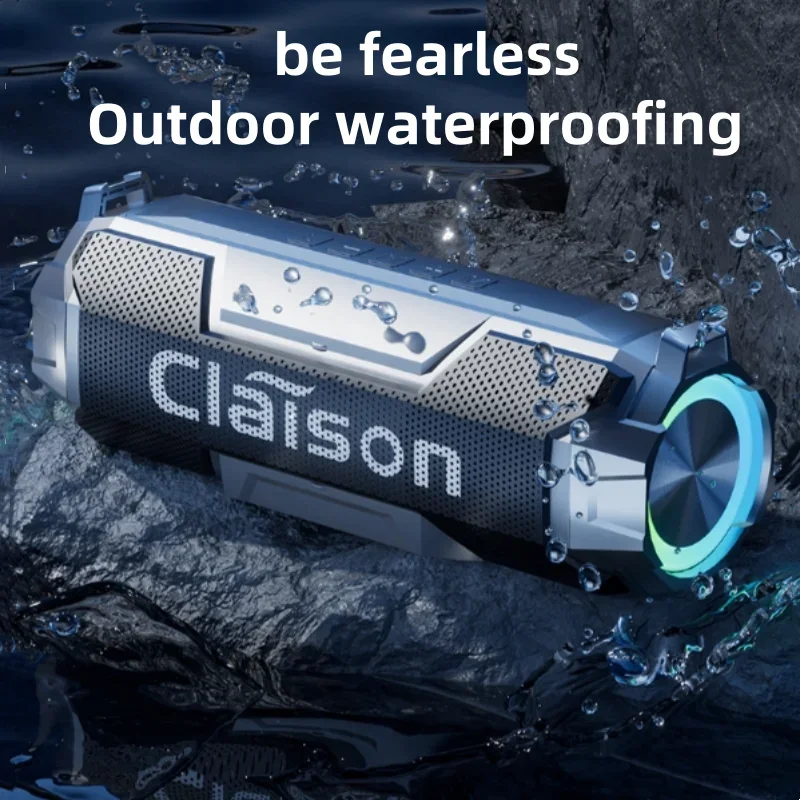Speaker 200W High-power Wireless Bluetooth Speaker Outdoor Portable Subwoofer Dual Speakers RGB Colorful Lights Waterproof Sound System bluetooth speaker portable speaker audio speakers