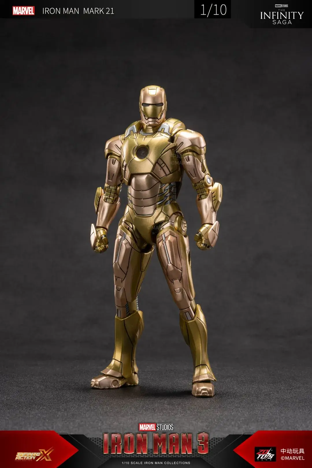 ZD TOYS IRON MAN MK 21 Marvel Avengers 7