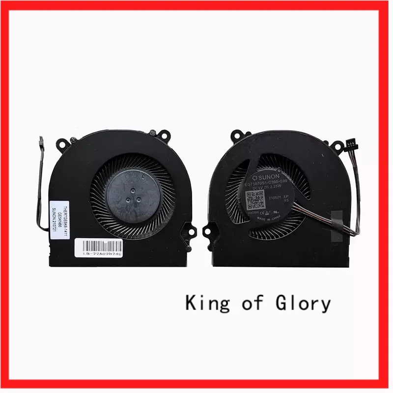 

New Genuine Laptop Cooler CPU GPU Cooling Fan For Mechrevo MR X1 Z1 X6 X5