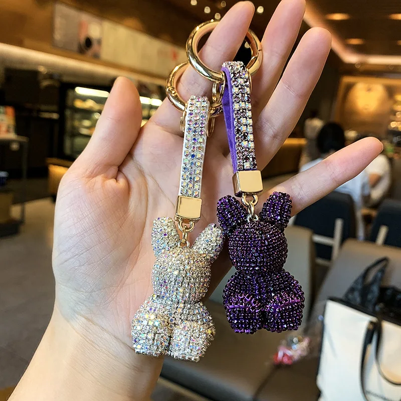 Llavero Con Forma De Corazón Para Coche, Llavero De Cuero