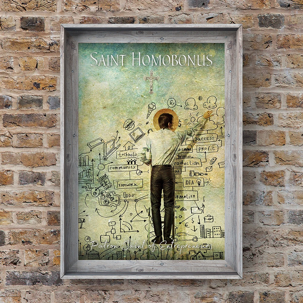 Entrepreneur, Saint Homobonus, Patron Saint Of Business And