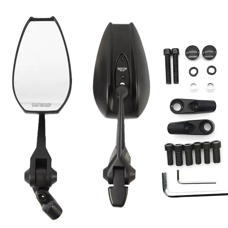 혼다 야마하 FZR YZF 600R R1 R6 R6S 스즈키 GSXR 600 750 1000 가와사키용 6mm CNC 범용 오토바이 사이드 미러
