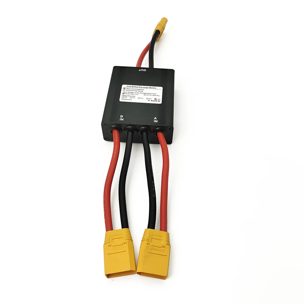 

E-BKE 20V 84V 100A High-Power Dual Battery Module V2.0 Version XT90 QS8S