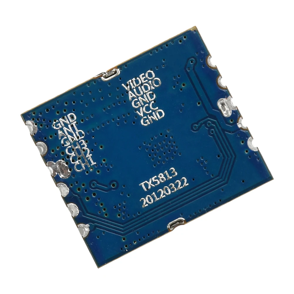 Boîtier du module émetteur FPV 5.8G 20mW/200mW VTX TX5813 avec bouton de changement de canal et indicateur LED