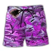 New Men's Board Short Swim Shorts Swim Trunks Drawstring Shark Graphic Prints Quick Drying Casual Holiday Hawaiian Shorts 5