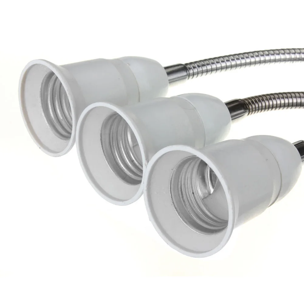 Socket E27 Flexible E27 Light Lamp Base Extender Bulb Adapter Converter Extension Light Holder Converter 20-60cm lamp bulb holder lamp holder lamp base lamp socket extender socket converter lamp socket adapter