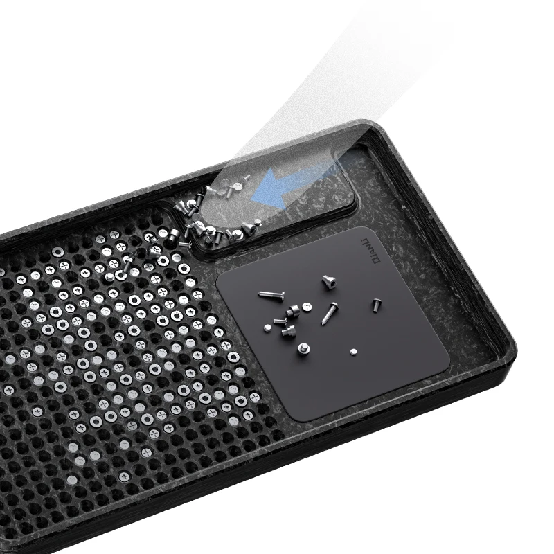 

Qianli Mobile Phone Screw Special Storage Tray Screw Precise Extraction Vertical Magnetic High-efficiency Adsorption Screws Box