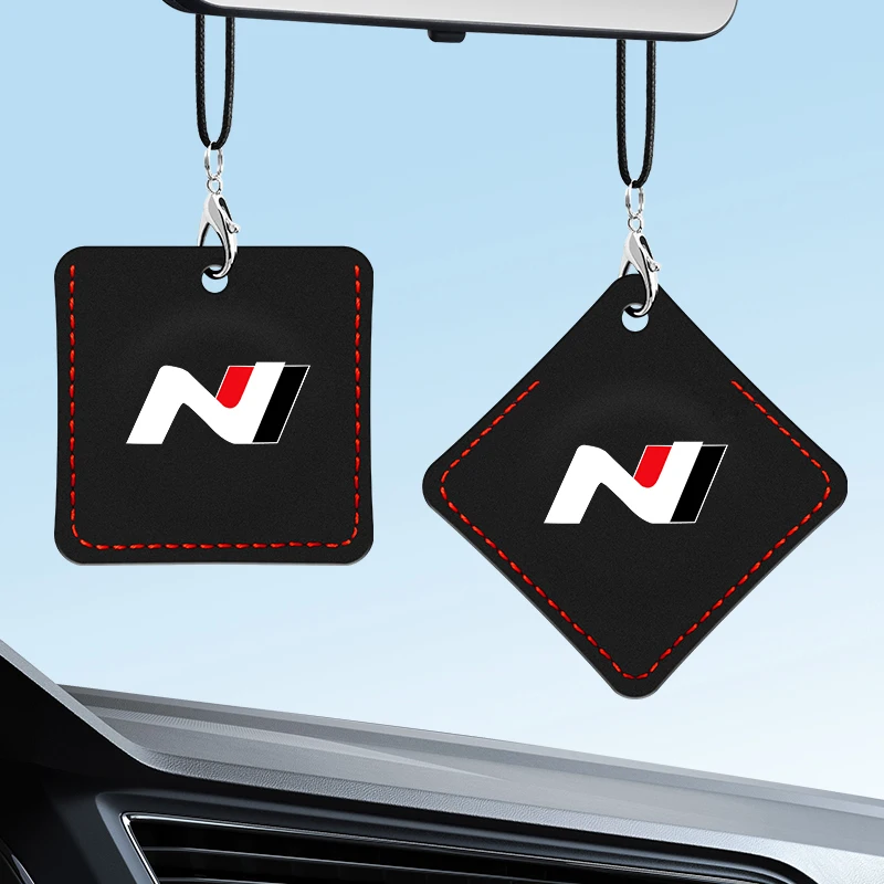 Car Aromatherapy Pendant Air Freshener Suede Decorative Hanging For ...