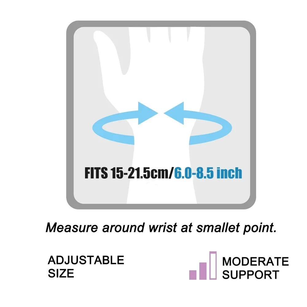 1Pcs Carpal Tunnel Wrist Brace Fits for Right and Left Hand, Women Men Tendonitis Wrist Brace Splint Night Sprained Immobilizer