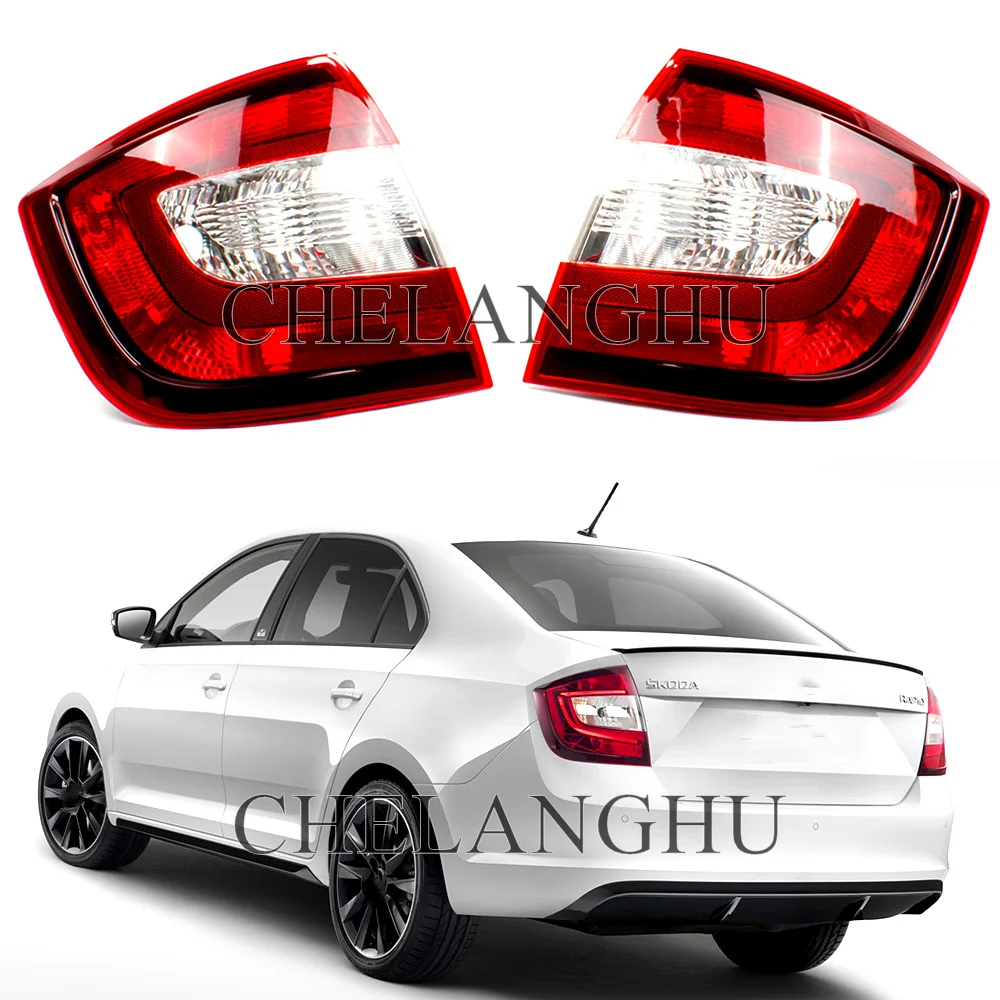 Car-Lights-For-Skoda-Rapid-Sedan-2017-2018-2019-2020-Car-styling-Rear ...