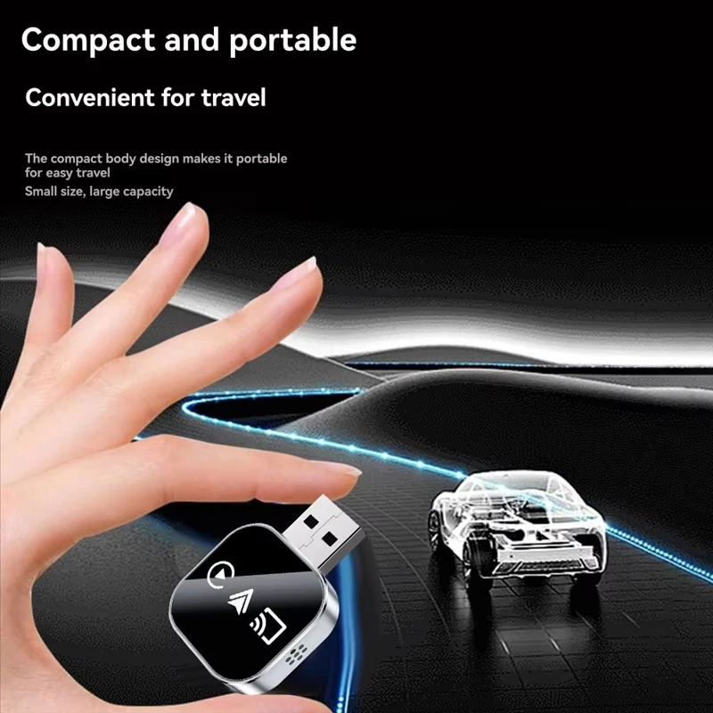 3 in 1 Wireless Carplay Mirror Link Adapter Wired to Wireless Conversion Plug & Play for Wired Carplay 2026