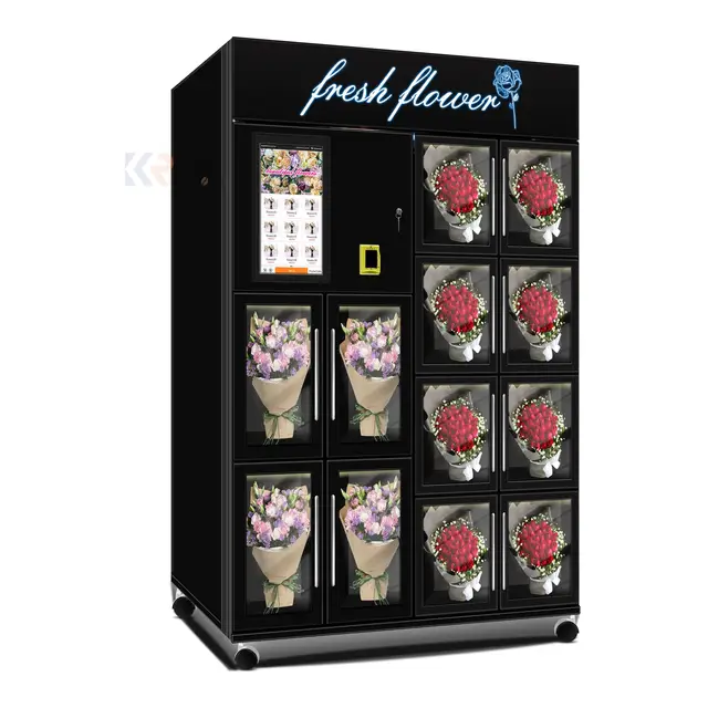 신선도 지키고 편리함 극대화하는 꽃 자판기