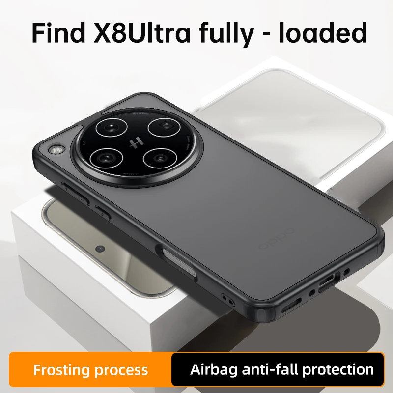 ELVEV Anti-Scratch Crystal Clear TPU Phone Case with Camera Protection