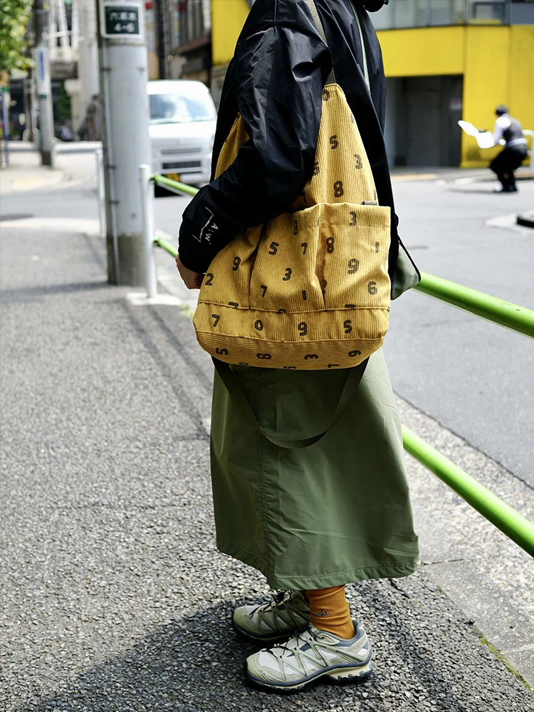 Vintage Original New Multi Pocket Large Capacity Shoulder Bag Casual And Simple Fashion Digital Printing Crossbody Bag For Women