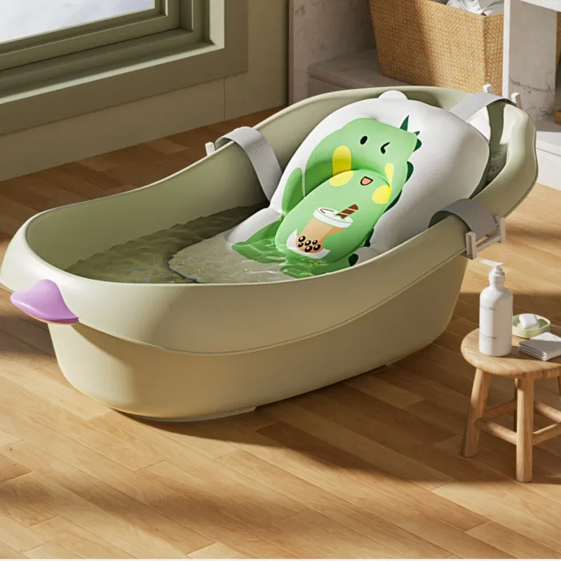 

Portable Bath Bucket Sit Lie Dual-Use Temperature Locking Stable Load-Bearing Bathroom Basin Comfortable Bathing Experience