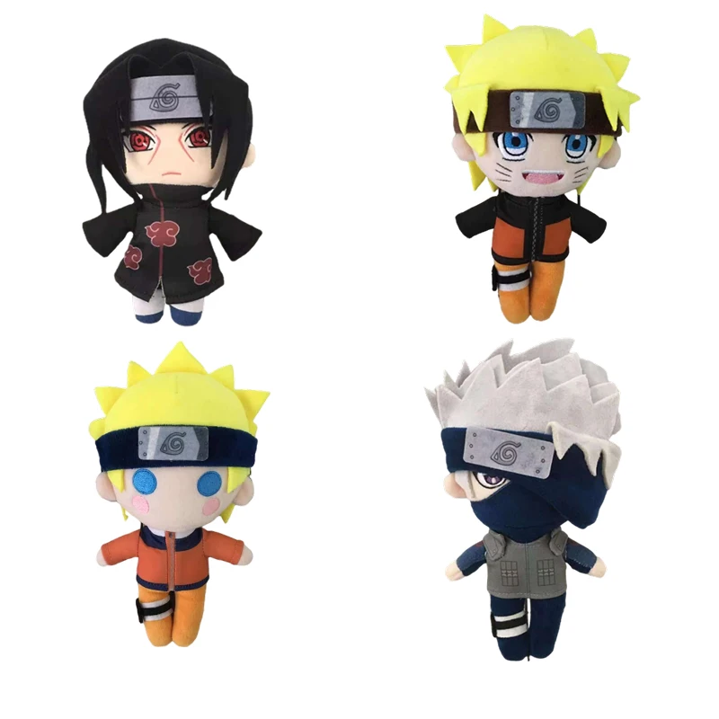 Boneca De Pelúcia Genuína Anime Naruto Uchiha Itachi Kakashi Nove Cauda  Desenho Brinquedo Garoto Aniversário De Natal Decoração De Casa - Escorrega  o Preço