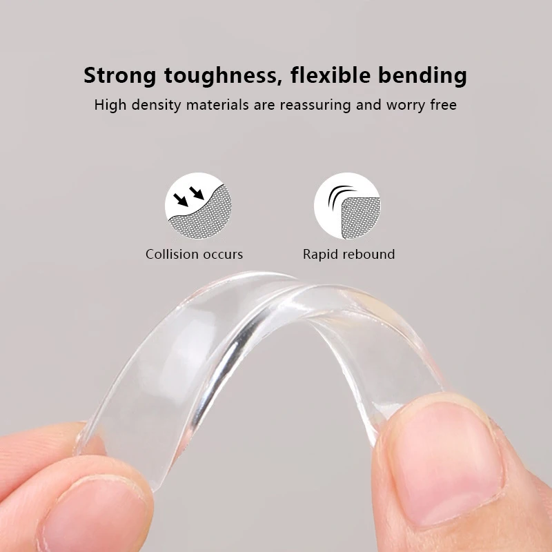 30/12pcs Self Adhesive Silicone Clear Bumpers Wall Protector Furniture Refrigerator Door Cabinet Glass Mute er Anti-crash Pa