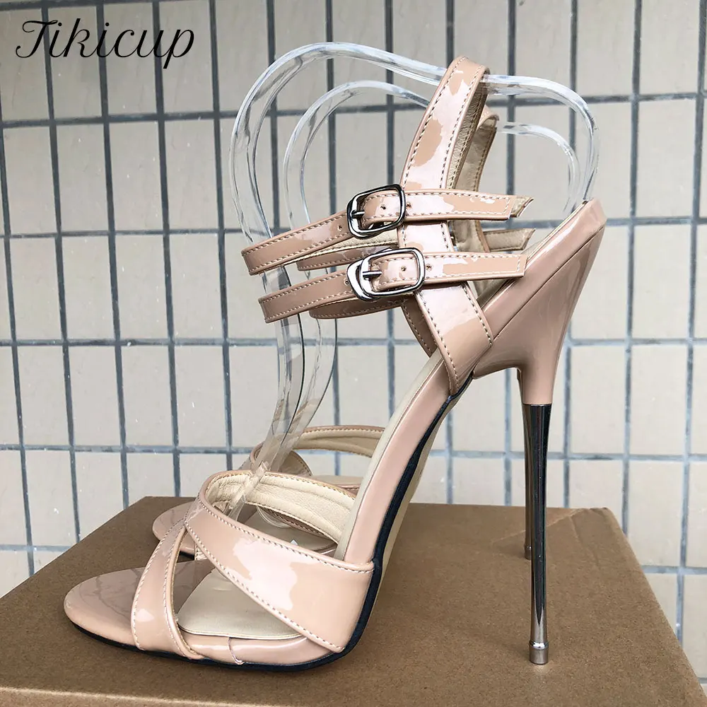 Sandalias Plataforma Zapatos De Tacón Alto Plataforma 13 CM