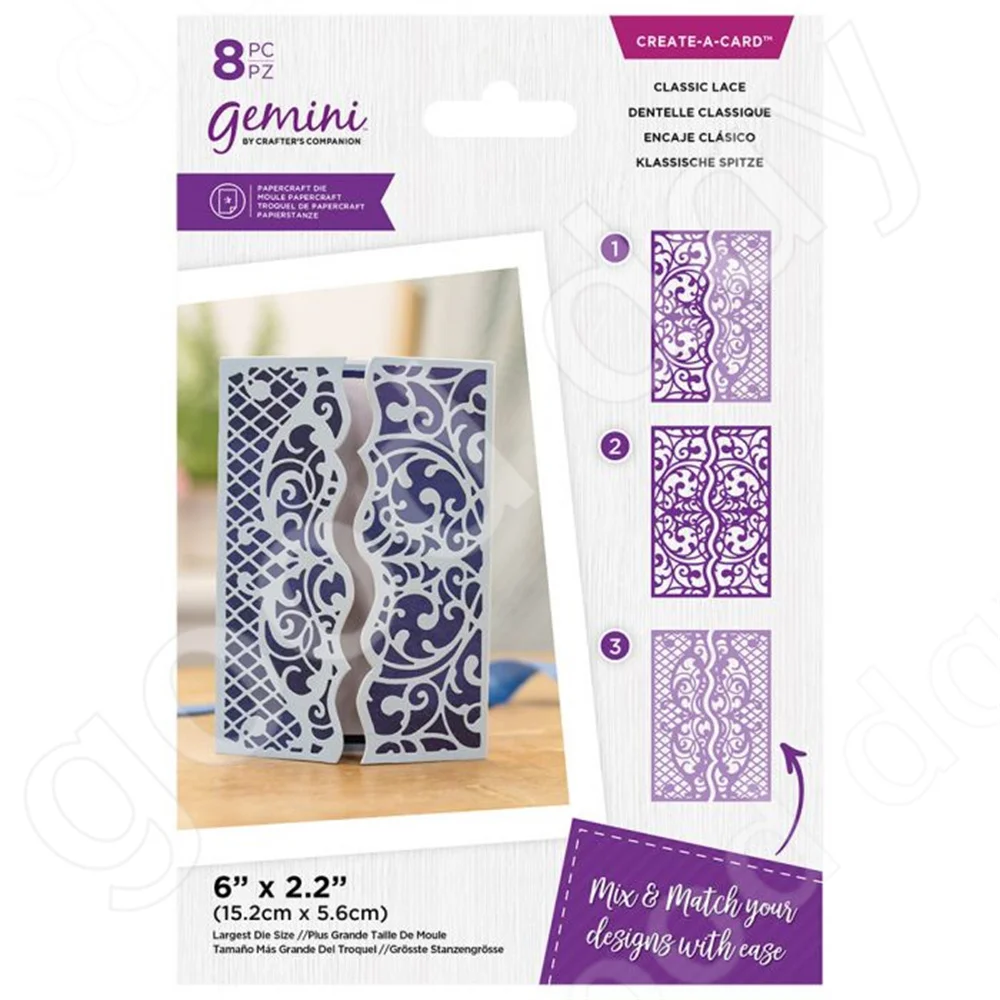 

2022 Arrival New Classic Lace Cutting Dies Scrapbook used for Diary Decoration Embossing Template DIY Greeting Card Handmade