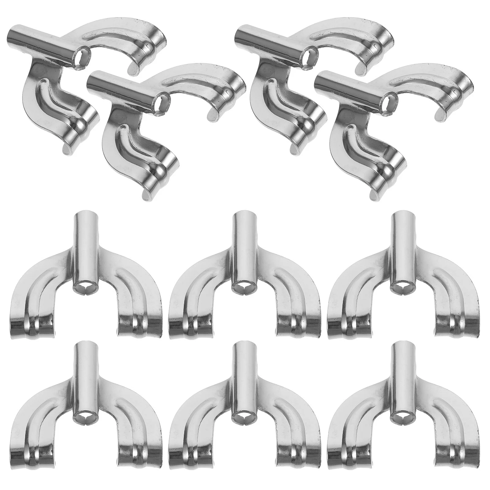 10 Pcs Drum Hook Bass Replacement Percussion Instrument Claw Accessories Mount Kit Metal