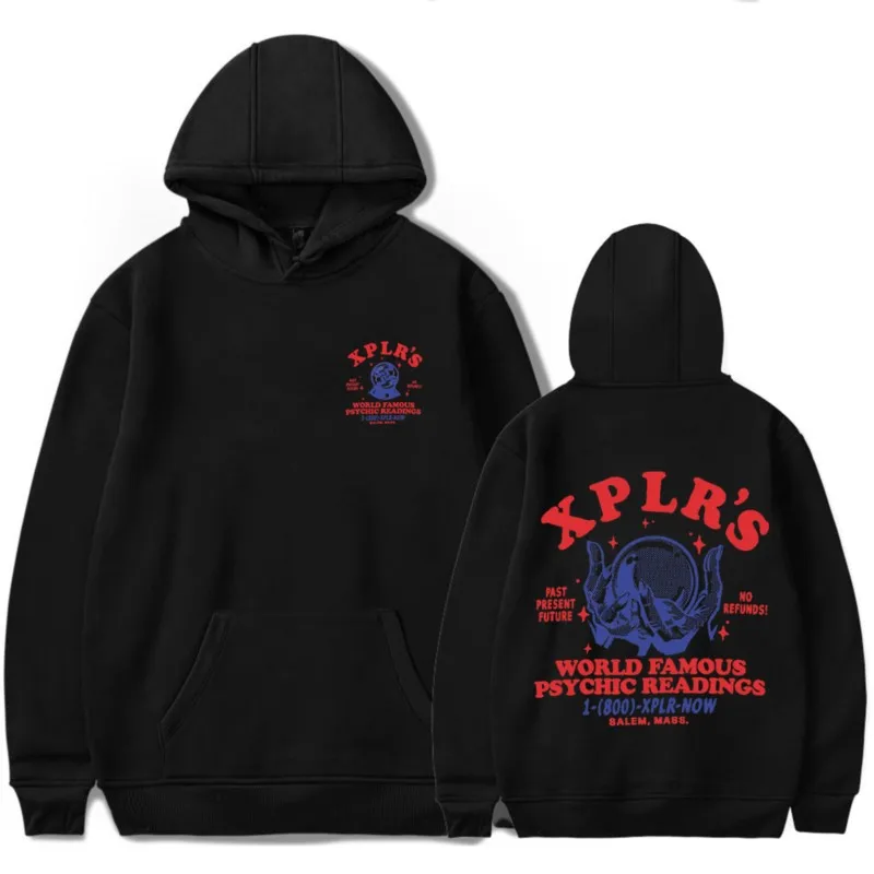 

XPLR World Famous Red Logo Sam And Colby Merch Hoodies For Man/Woman Unisex HipHop Long Sleeve Sweatshirts Casual Clothes