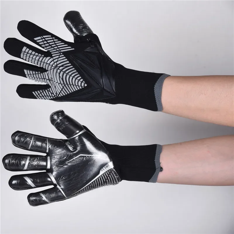 Goalkeeper Gloves ROXXANA Kids Adults Goalkeeper Gloves Goalie Gloves Thicken Latex Football Soccer Anti-Slip Soccer Breathable Children Goalie
