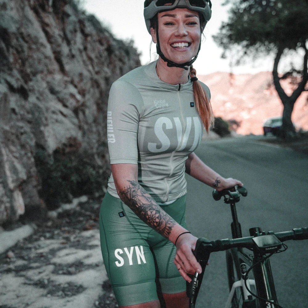 SYN women's cycling jersey Summer Quick-dry short sleeve cycling sports shirt MTB Riding Tops Ropa ciclismo mujer cycling shirt