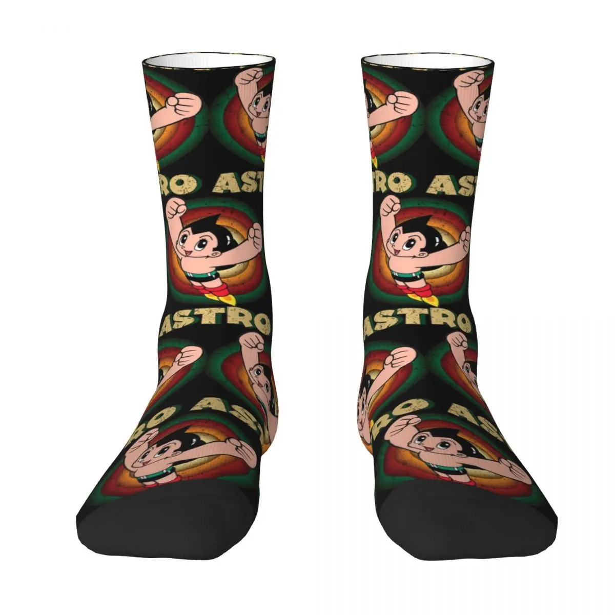 

Autumn Winter Casual Women Men Astro Boy Vintage Anime Astroboy Socks Breathable Basketball Socks