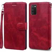 A02S Case For Samsung Galaxy A02s Case Leather Wallet Flip Case For Samsung Galaxy A02S Cover A 02s A025F Case Soft Coque Fundas 2