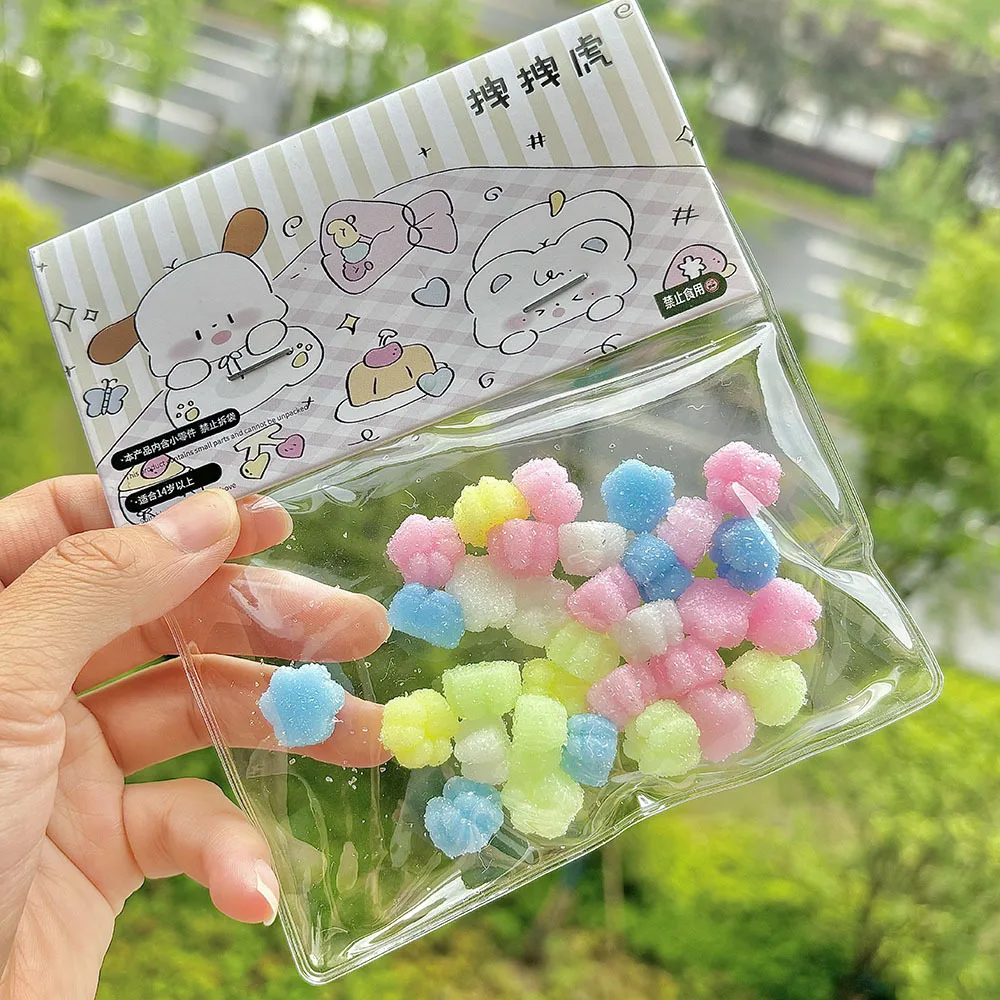 Healing Kawaii Macron Mini Cat's Claw Snapper Pinch Squeeze Toy Cute Room Decoration Pendant Girl Kids Birthday Gift Ornaments 3