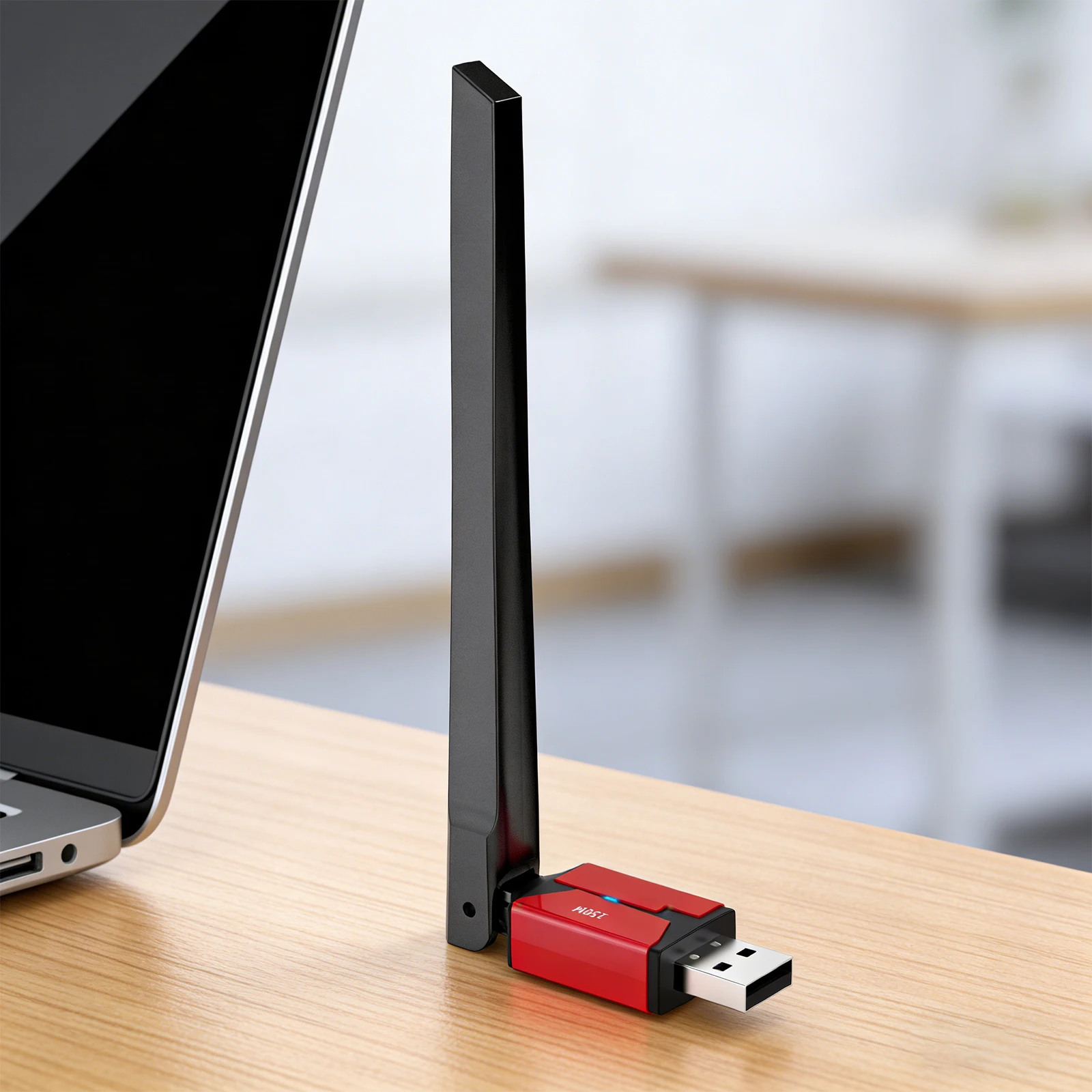 USB BT6.0 장거리 무선 어댑터 150M 음악 오디오 송수신기 PC 노트북용 3Mbps 드라이버 프리 송신기 안테나