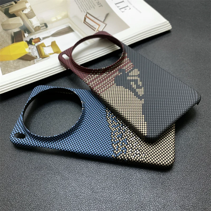 Sleek Matte Slim Carbon Fibre Texture Shockproof Phone Case