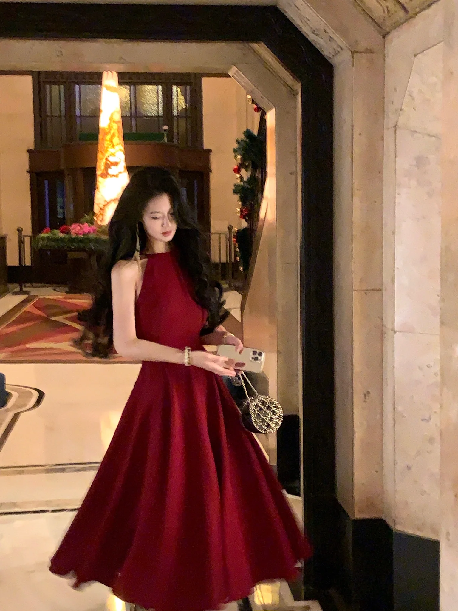France Vintage Evening Party Long Dresses for Women Solid Sleeveless A-line Princess Wedding Prom Robe New Spring Vestido Mujer