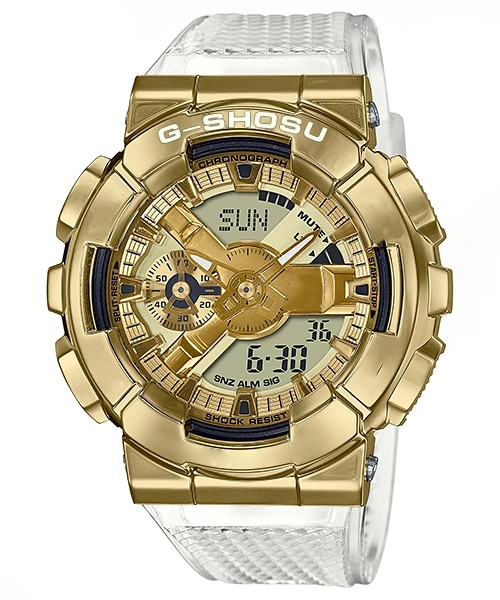 Sports Digital Electronic Unisex Watch Full Function LED Auto Hand Lifting Light Alloy LED Dial Rubber Strap GM Oak Series 4