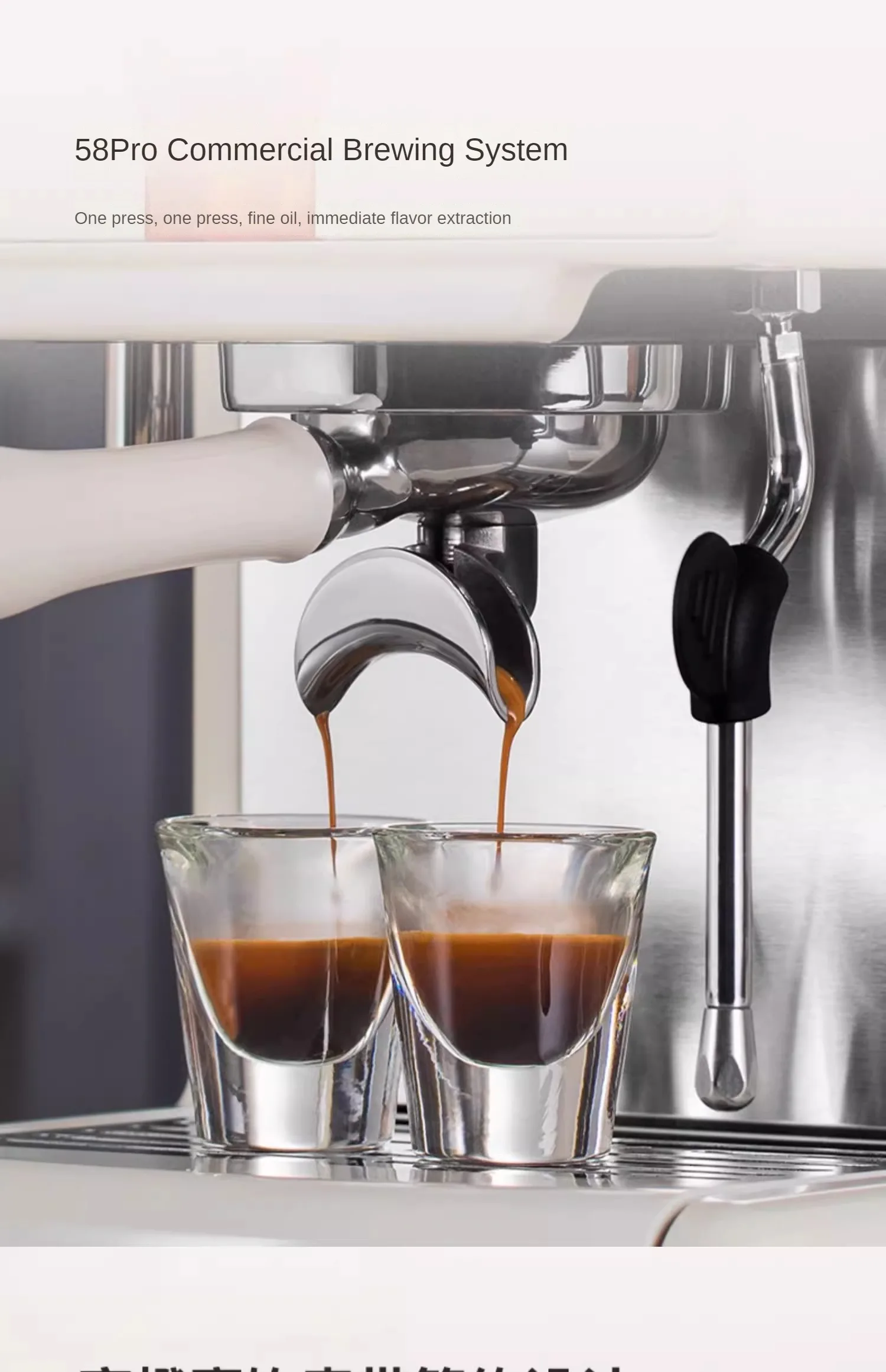 Gemilai CRM3609 Professional Italian Style Coffee Machine 15 BAR Pump Espresso Coffee Maker 1.7L description image 3