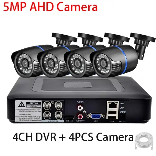 Gadinan 8CH/4CH 5MP HD 1080P AHD Camera Kit 5 in 1 Video Recorder CCTV Surveillance System Night Vision Home Security Protection - Image 11