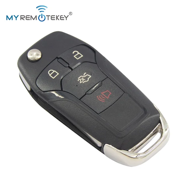 รีโมทกุญแจพับได้ MYREMOTEKEY รุ่น ID49 315/433/868/902MHz สำหรับรถยนต์ฟอร์ด F150 เรนเจอร์ ปี 2015 - 2018 เอสคอร์ท ฟิวชั่น ปี 2013-2016 3