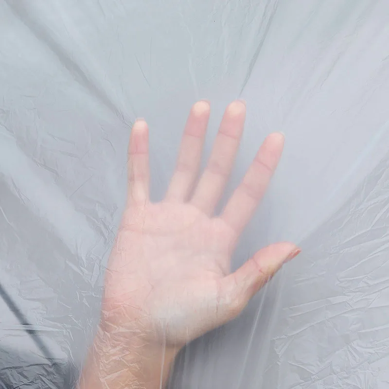 UV-Resistant Transparent PE Car Cover – Waterproof, Dustproof & Scratch-Resistant, Universal Fit 5