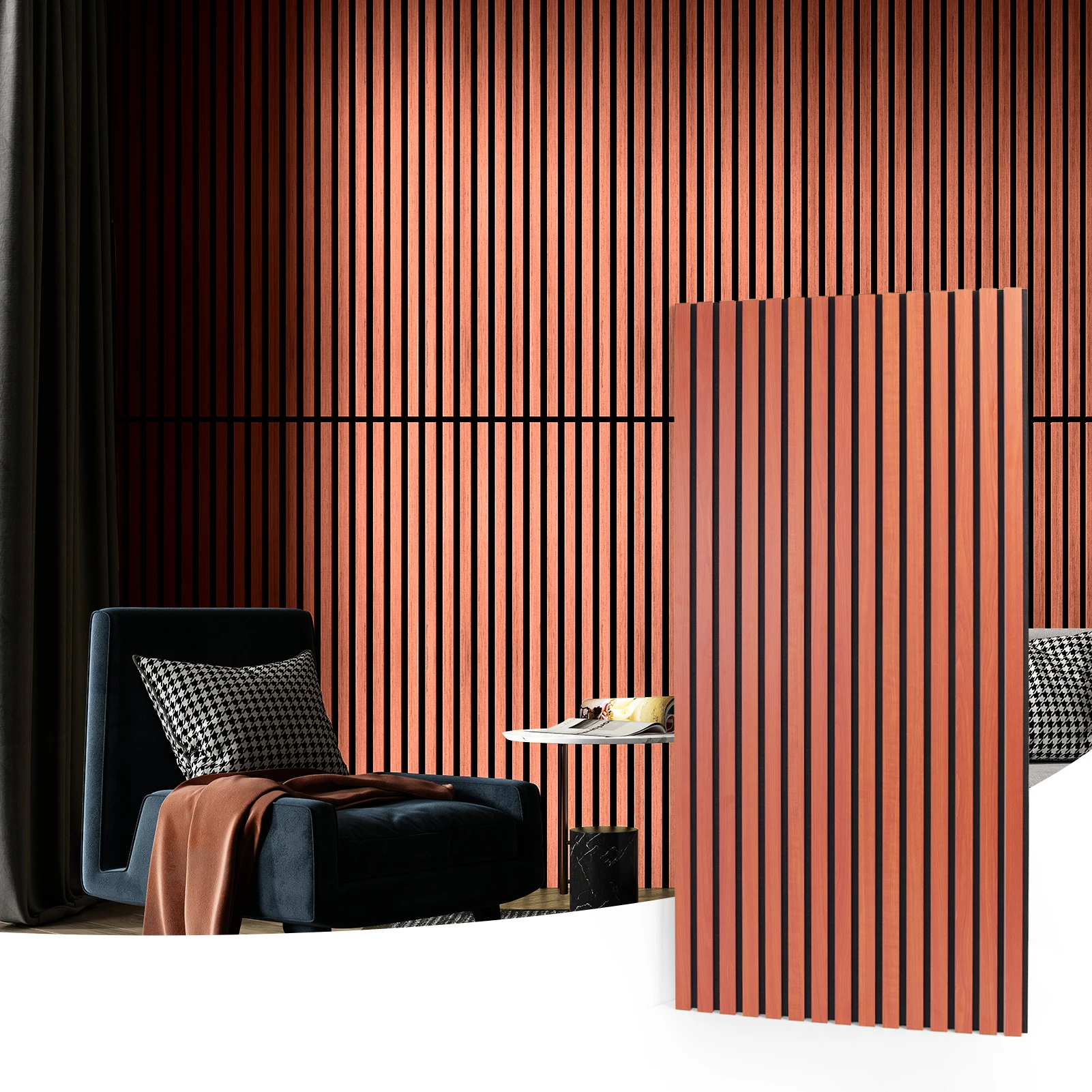 Art3d 2枚 きゅうおんパネル 壁 吸音パネル ウッド 木製 型番 112 楽天