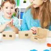 Unfinished Wooden Box DIY Pine Wood Treasure Chest With Locking Clasp Hinged Lid Jewelry Storage Box For Family Friends 3