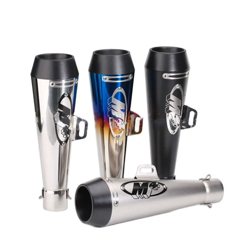 Motorcycle Exhaust Muffler M4 Modified Exhaust Pipe 51 Caliber High