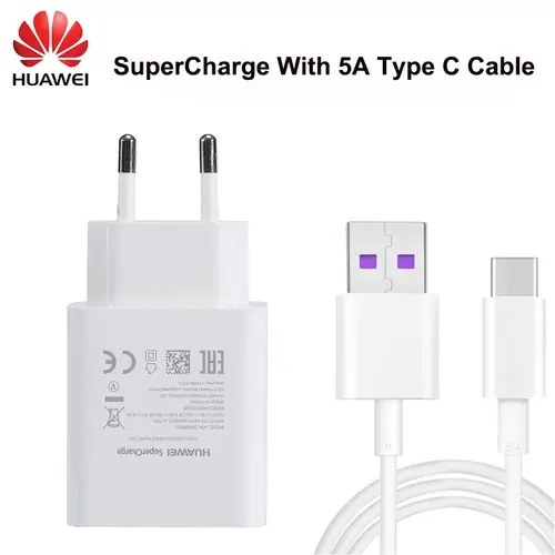 Official Huawei Fast Charger 22.5W Supercharge 5A Type C Cable For Mate 10 20 30 Pro P40 P30 P20 Pro P9 P10 Plus Honor 10 20 V10 - Image 3