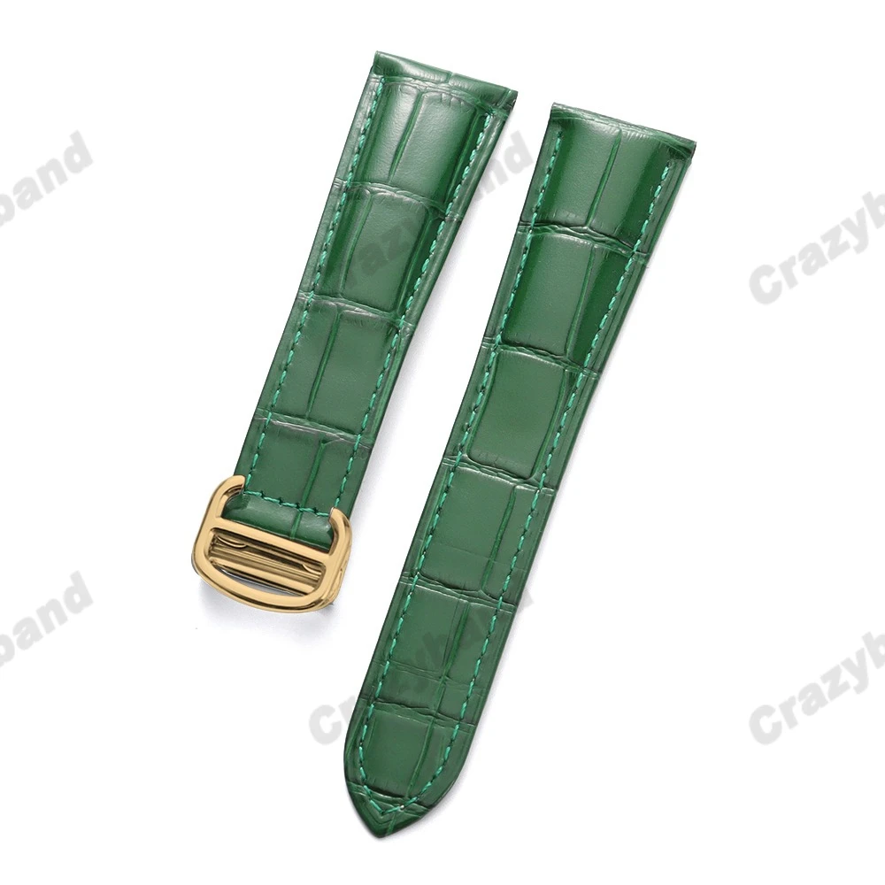 Luxury Genuine Leather Watch Strap - Premium Soft Bracelet for Men’s Wrist - High Quality 18mm, 20mm, 22mm