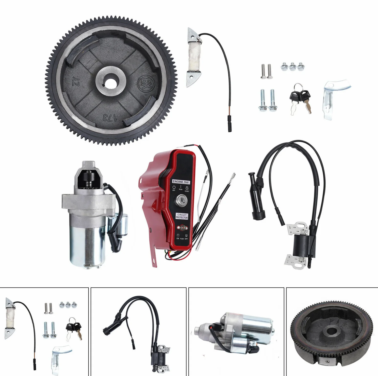 Electric Start Kits Gx270 For Honda Gx270 Gx240 Generator Housing
