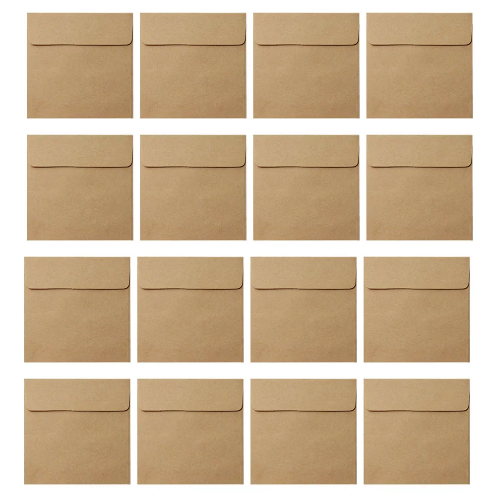 Kraft Envelope File Envelopes Card Note Packets Paper Budget Small Tiny Cards Bags Blank