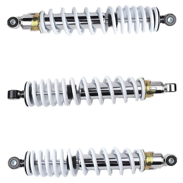 Generic 380mm Motorcycle Shock Absorber Damping Spring Shock Damper Sturdy Damping Suspension for Scooters Replacement