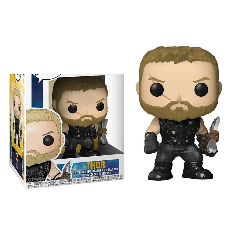 thumbnail image 5 of FUNKO Marvels Avengers Hulkbuster Spider Man Hulk Iron Man Groott Capitán América Thanos Figura de acción de PVC Colección Modelo Juguetes, 5 of 5